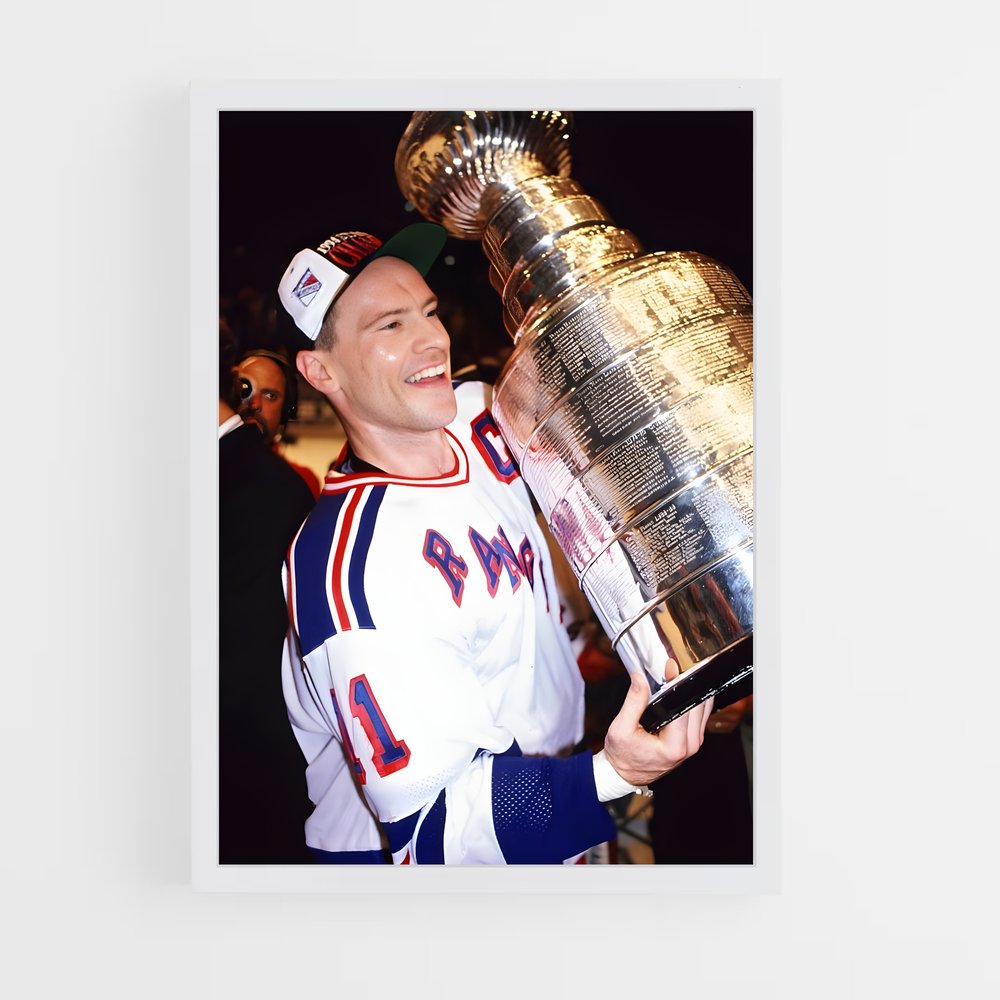 Poster La Victoire de Messier – affiche Hockey sur glace (vue 3)